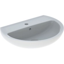 LAVABO GEBERIT COLIBRI 500.871.00.1 55 CM IN CERAMICA BIANCO SENZA COLONNA