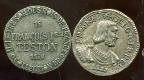 Pendentif Médaille En Argent Sterling - Fondateurs Childebert, Occasion