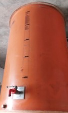 Contenitore cilindrico da 500 litri in vetroresina