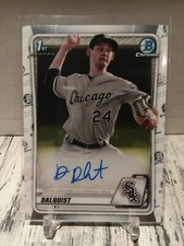 2020 Bowman Chrome 1st Andrew Dalquist Auto White Sox HOT ROOKIE RC Autograph C1