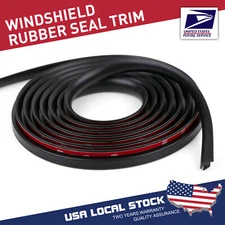 3M/10FT Car Door Edge Windshield Window Rubber Seal Weather Strip Moulding Trim