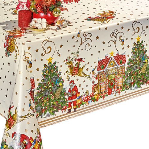 Wachstuchtischdecke Weihnachten Weihnachtsmotive Wachstuch