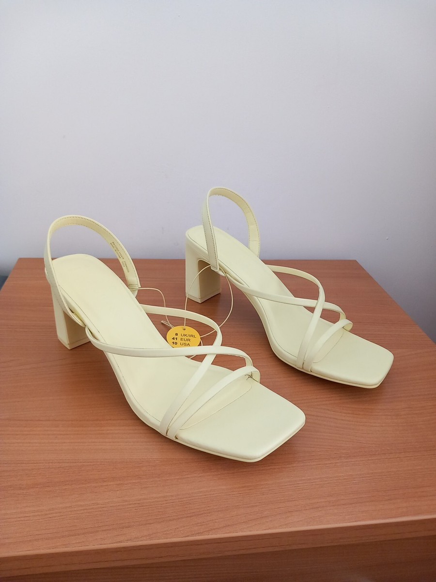 New Lime Coloured Sandals By Primark Size Uk 8=EU UK