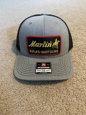 Marlin Rifles and Shotguns Trucker Hat, Richardson 112 Snap-back style.  NWT!