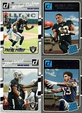 2016 Donruss Lot (4) Michael Thomas Rated Rookie/Press Proof Braxton Miller more