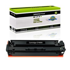 1PK Black 201X CF400X Toner Cartridge for HP LaserJet M277n M252 M252n Printer