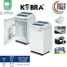 KOBRA 260 TS S5 Distruggi Documenti a Frammento (P-2) per Uffici Medio Grandi