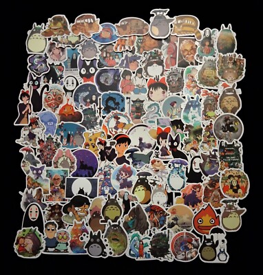 Studio Ghibli No Face Totoro Aufkleber x 10 zufällig - Posten 2108