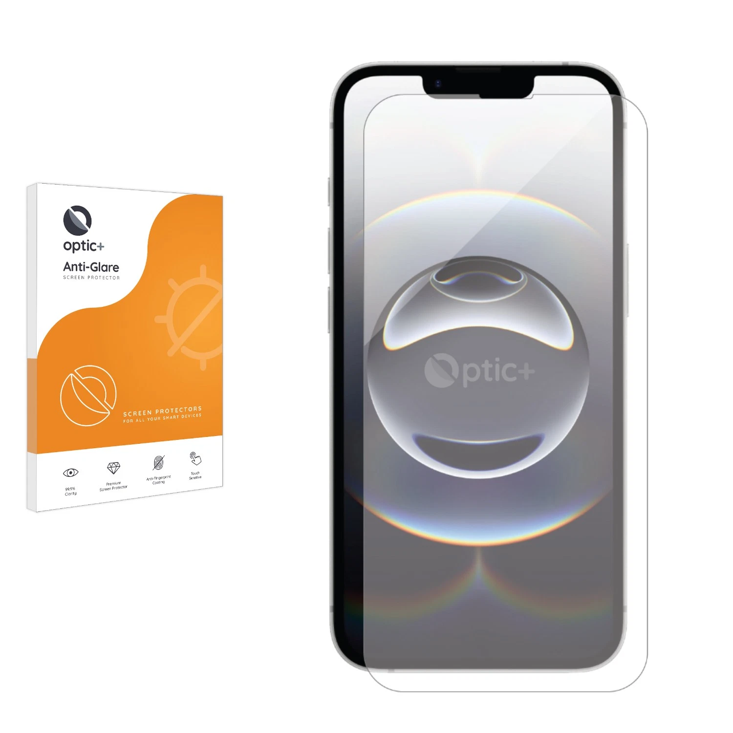 Optic+ Anti-Glare Screen Protector for Apple iPhone 16e