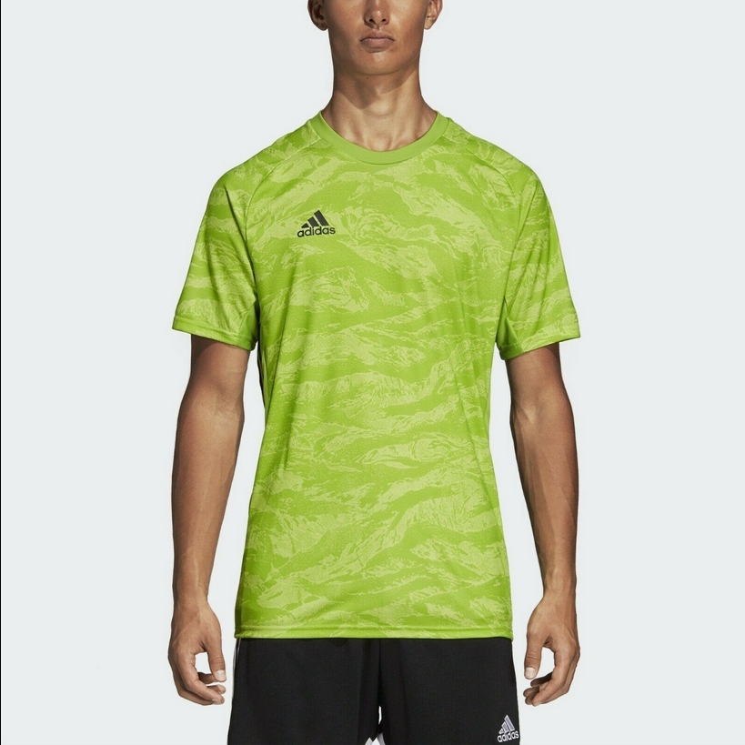 adidas ADIPRO 19 Goalkeeper Men Short Sleeve Jersey Green DP3131 LARGE |  eBay
