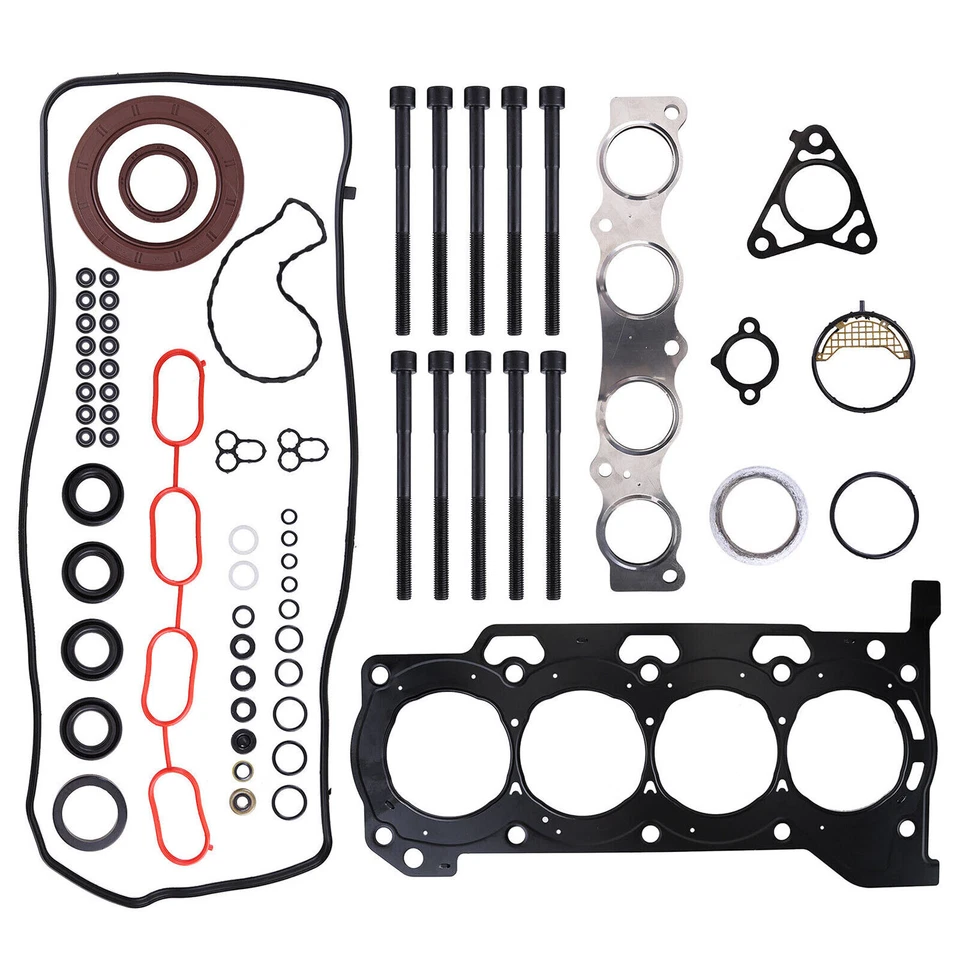 PARA 2010 2011 2012 2013-2015 TOYOTA PRIUS V LEXUS JUNTA DE CULATA 1,8 L CON KIT DE PERNOS Foto 4 de 4