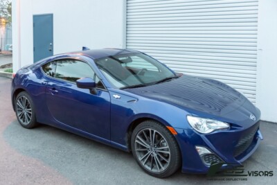 EOS Visors For 13-21 Scion FRS | Subaru BRZ JDM CLIP-ON Side Window Deflectors