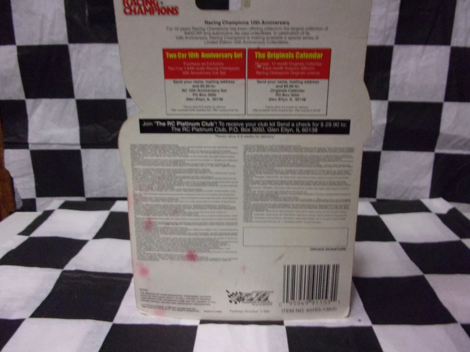 Ernie Irvan #36 M&M'S " The Originals " Nascar Racing Champions 1:64 - Immagine 3 di 4