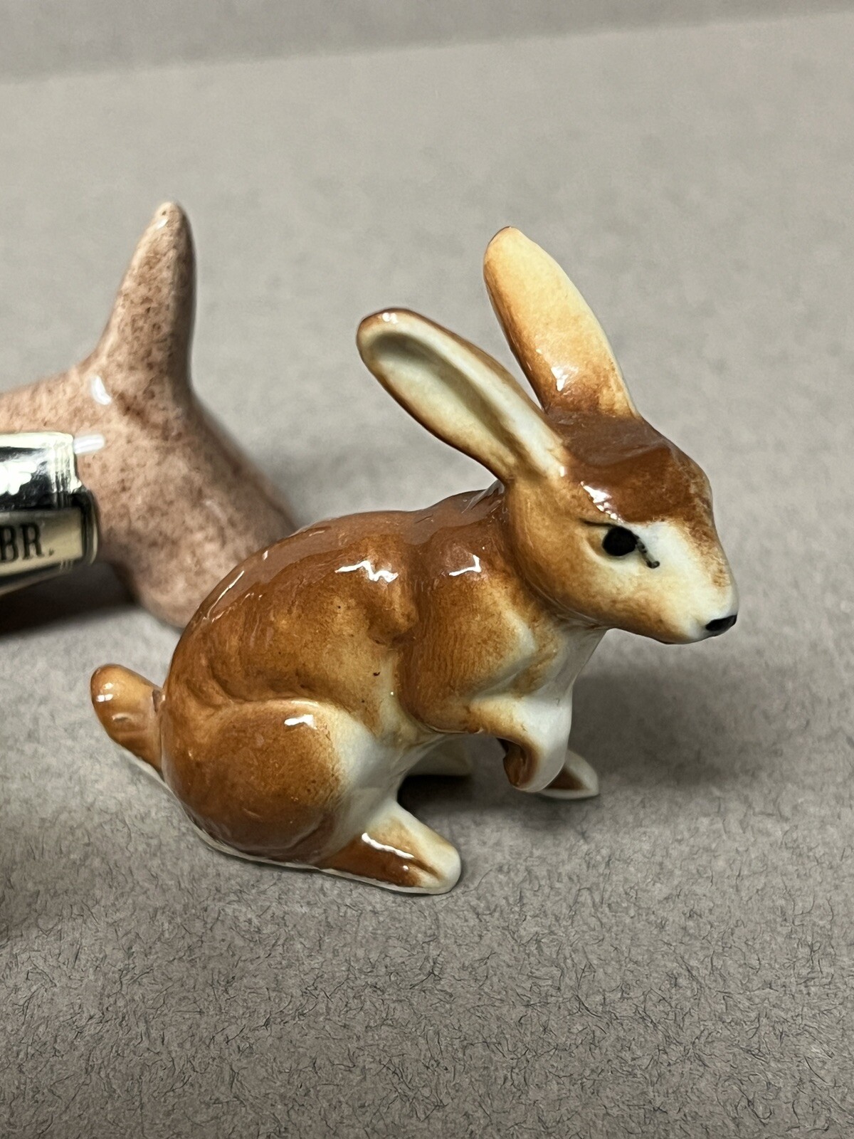 12-Vintage MINIATURE Porcelain/Ceramic Animals-Cow,Pigs,Dogs,Rabbit,Hen,Duck,Etc