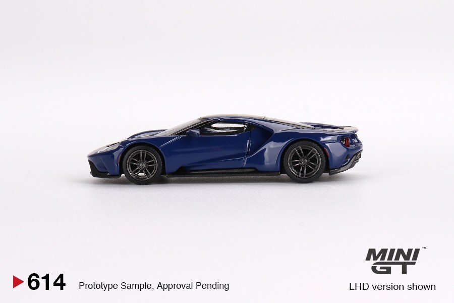 MGT00614-MJ TSM MINI-GT x Mijo 1 64 Ford GT Sunoco Blue LHD