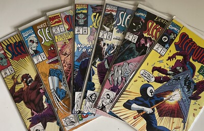 Sleepwalker Lot (7) #2, 8-10, 14, 17, 22 (Marvel 1991) FN-VF | Bagged/Boarded