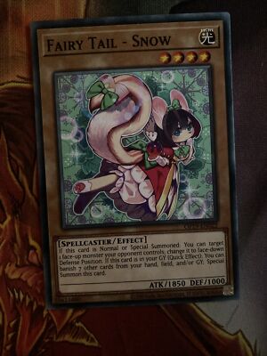 OP19-DE022 Fairy Tail - Snow Common UNL Edition NM Yugioh Karte