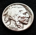 1934 D Full Date Buffalo Nickel Denver Mint Mark Vintage 5c Coin FREE SHI BN578