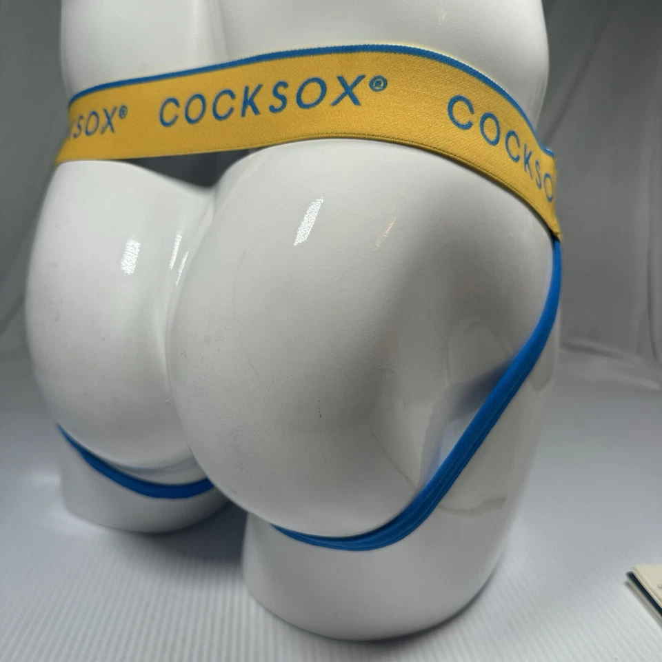 Sexy Cocksox Jockstrap Azul Ferviente Talla XL Gay Foto 4 de 4