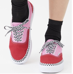 vans red platform shoes