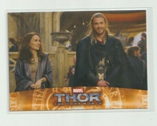 Carta collezionabile film Marvel MCU Thor The Dark World #33 Jane Foster Thor - Foto 1 di 1