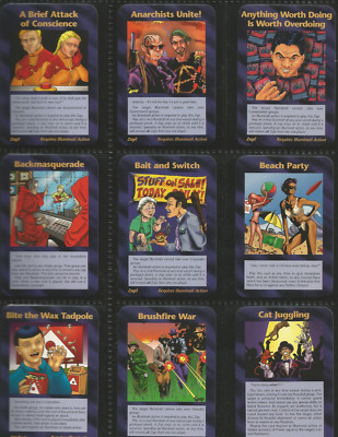 ASSASSINS ALL Com + Uncom 83 SET Illuminati INWO Card Game New