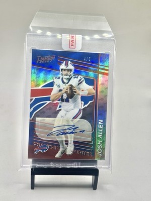 2022 Panini Prestige Josh Allen Franchise Favorites Auto /5 SSP   Bills 🏈🔥