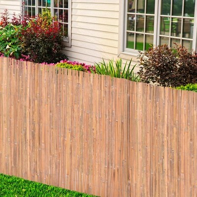Bambusmatte Matte Sicherheit Sichtschutzmatte Gartenmatte Sichtschutz Windschutz