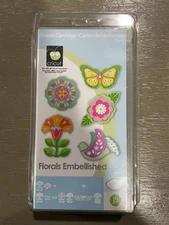 Cricut Shapes Cartridge Florals Embellished