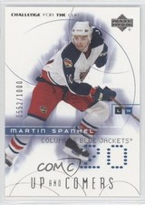 2001 Upper Deck Challenge for the Cup Up and Comers 552/1000 Martin Spanhel 0v1