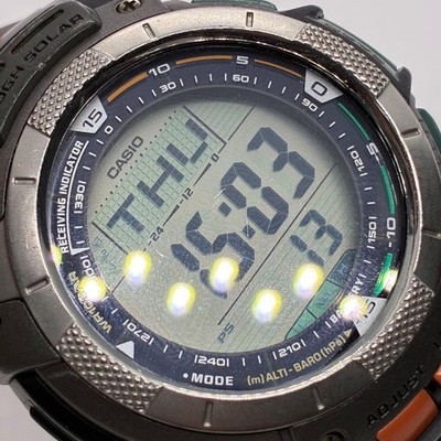 CASIO PRO TREK Tough Solar Radio-Controlled Watch From Japan