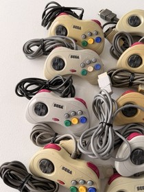 Official Sega Saturn Controller Lot 17x Sega Saturn Controller For Repair 