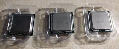 Intel Core2Duo E8400 E7500 SLB9J SLGTE Celeron E1200 SLAQW LGA 775 Processor Lot