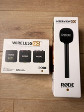 RODE Bundle - RODE  Wireless GO (Gen 3) and RODE Interview GO Handheld (Bundle)
