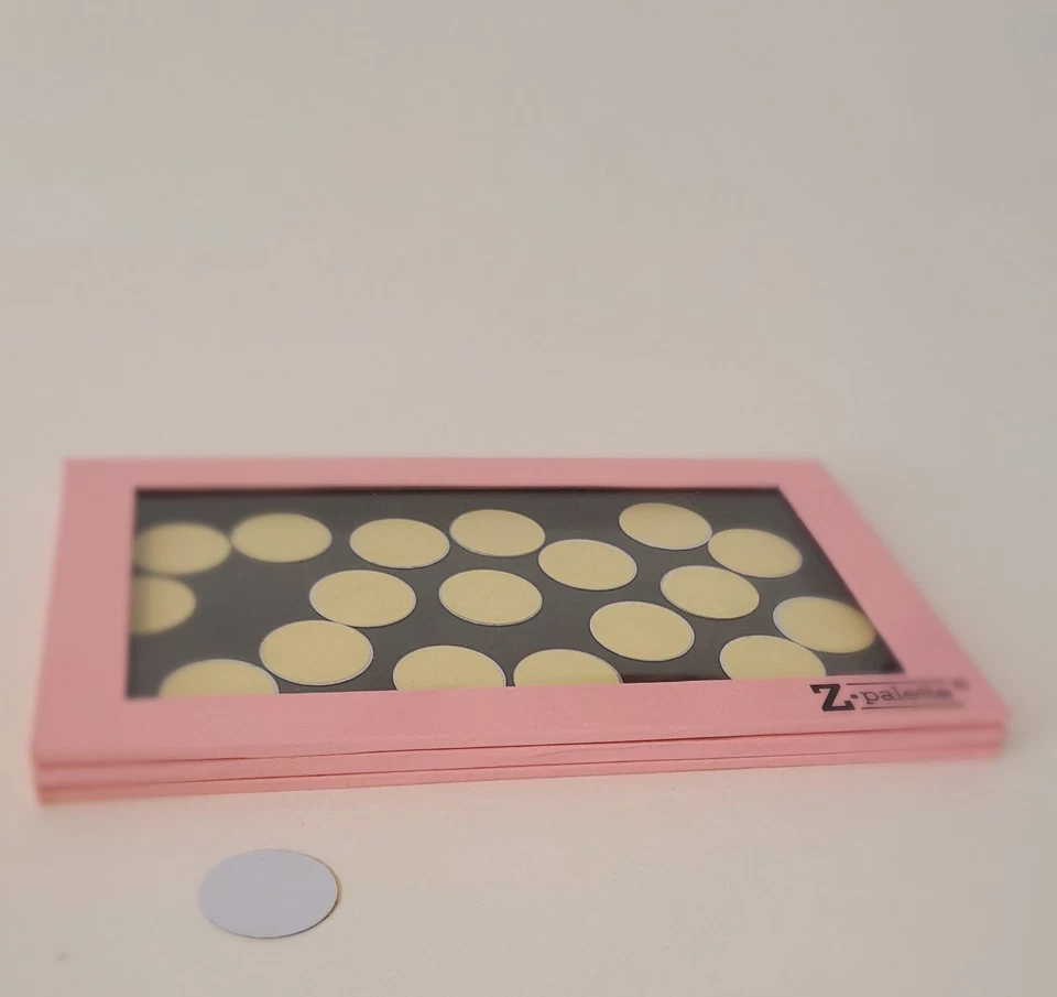 Paleta Z incluida 19 pegatinas metálicas - ROSA abierta sin usar Foto 4 de 4