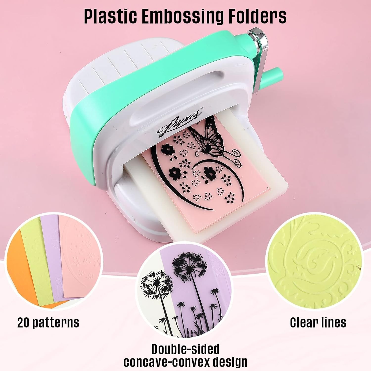 Embossing Folders 20 Pcs Vintage Styles for Card Making Scrapbooking DIY