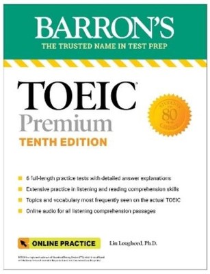 Lin Lougheed TOEIC Premium: 6 Practice Tests + Online Audio, Tenth (Taschenbuch)