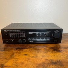 Yamaha Natural Sound Stereo Amplifier AV-33 Made in Japan 360W 460VA - Working