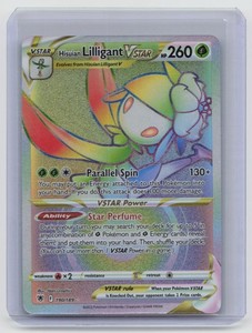lilligant vstar pokemon card value Hisuian Rainbow you may search your deck for up to 5 in any combination of Grass Pokémon and Grass Energy cards Pokemon Card Astral Radiance 190/189