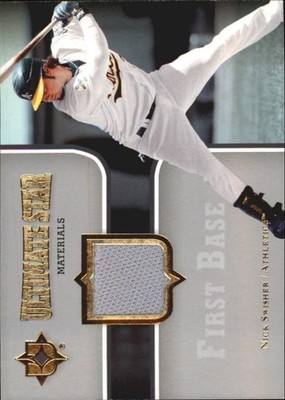 2007 Ultimate Collection - Ultimate Star Materials Nick Swisher #SM-NS (MEM)