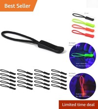 20PCS Fluorescent Zipper Pull Set - Effortless Replacement for Bags  Luggage