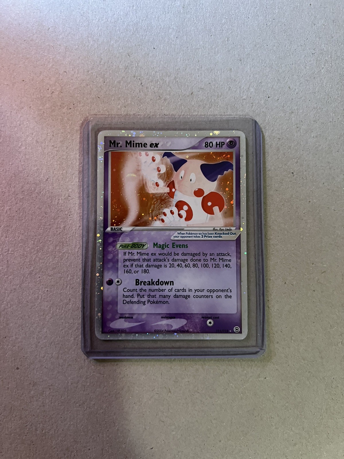 Mr. Mime EX 111/112 - Ex Fire Red Leaf Green - NM-MN