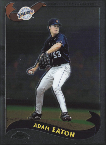2002 Topps Chrome Adam Eaton #461 card