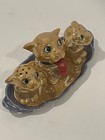 Vintage lusterware Salt pepper and saccharine with Trey and spoon complete mint — photo 10