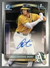 2025 Bowman Chrome - Prospect Autographs Shotaro Morii #CPA-SM (AU, RC)