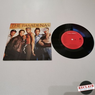 the pasadenas - make it with you 7'' vinyl record VG