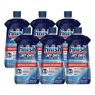 FINISH 51700-78826 16 oz Bottle Jet-Dry Rinse Agent (6/CT) New