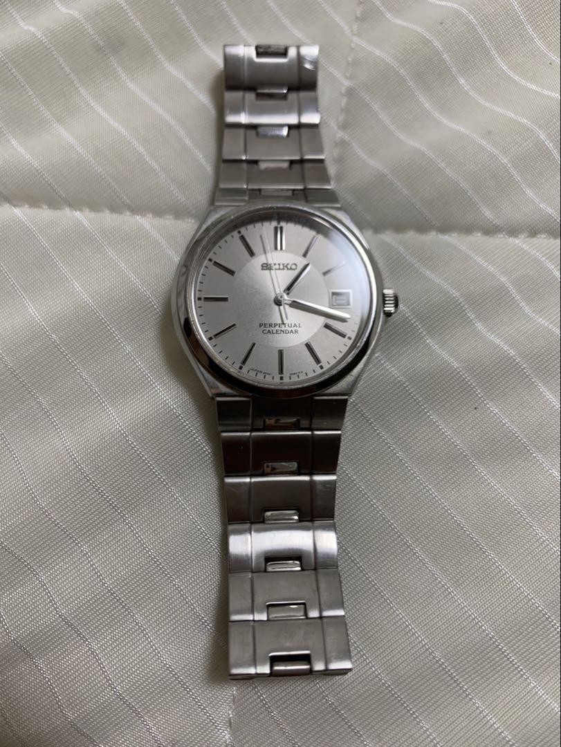 Seiko Silver Quartz Watch Unverified Used Condition