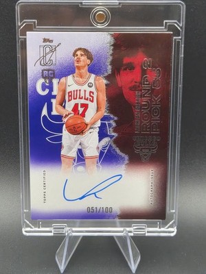 2025-26 Topps Signature - Autographs Purple #/100 Lachlan Olbrich RC #RCA-LO