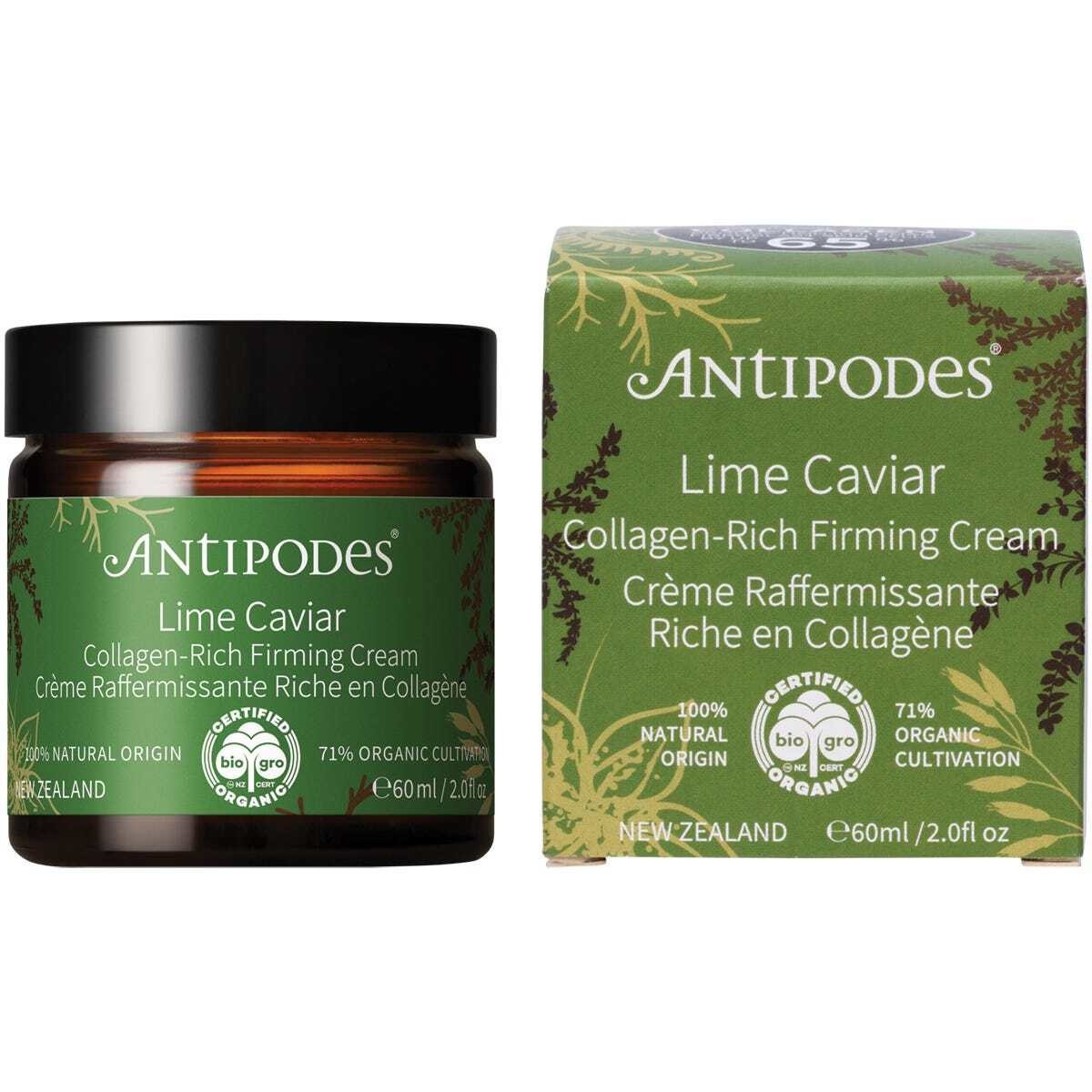 Antipodes Lime Caviar Firming Day Cream – Collagen-Rich 60 ml (Pack of 1)